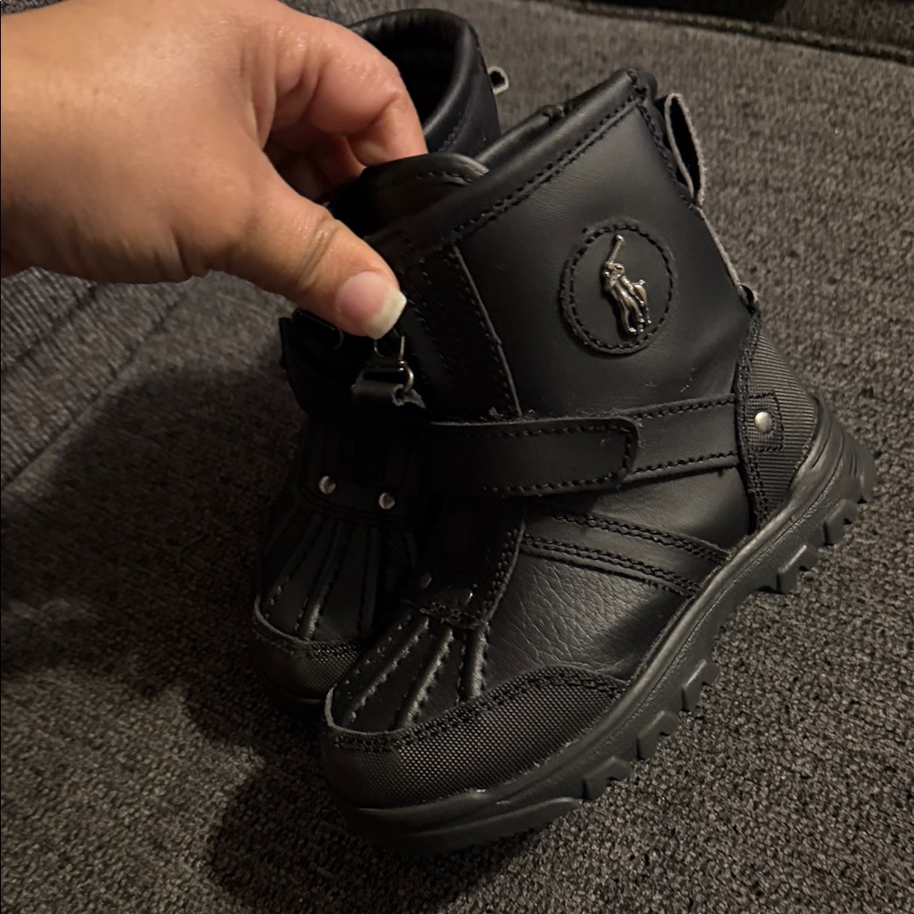 Polo by Ralph Lauren Kids Black Winter Boots